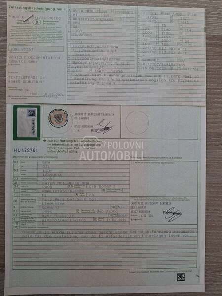 BMW 320 d EXECUTIVE 190HP