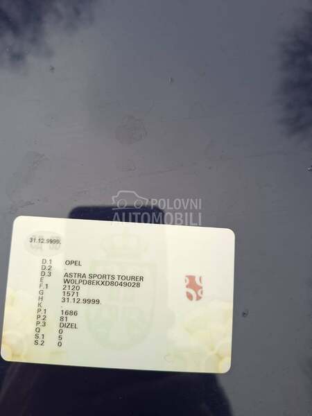 Opel Astra J 1.7 CDTI