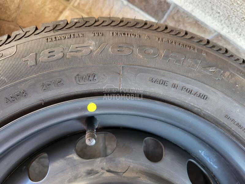 Čelične felne orginam 185 60 14" 4 x 100