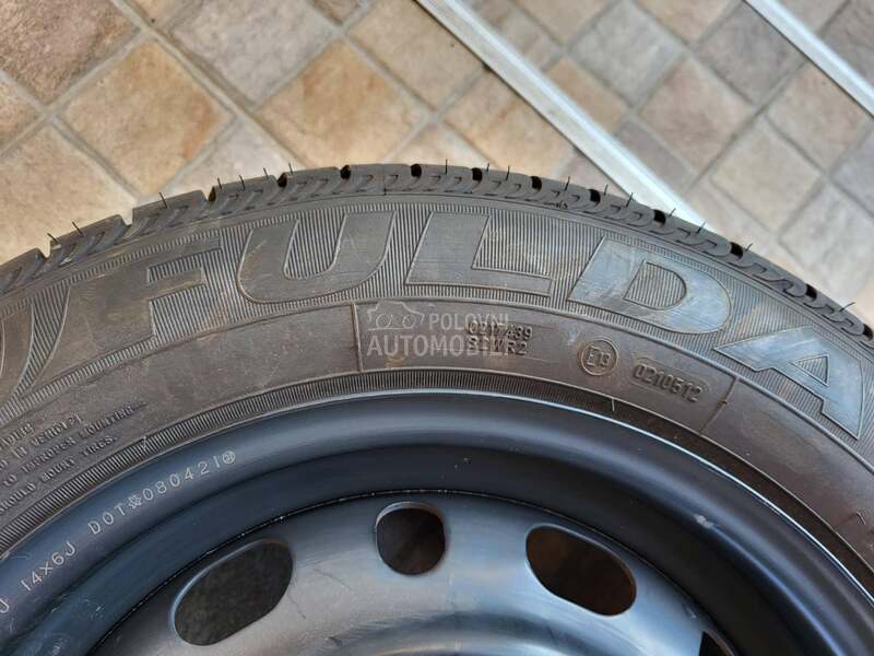 Čelične felne orginam 185 60 14" 4 x 100