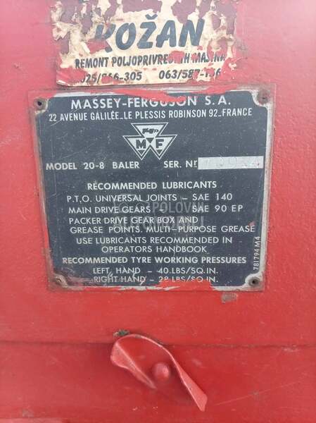 Massey Ferguson 20.8