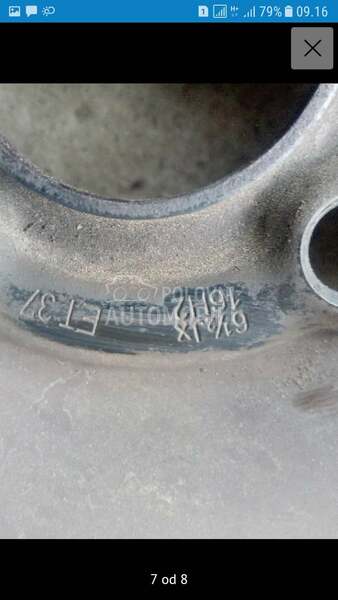 Čelične felne Opel.Fiat 16" 4 x 100