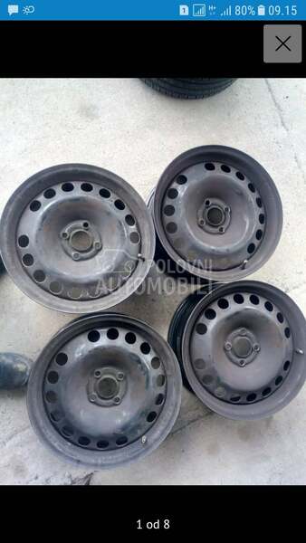Čelične felne Opel.Fiat 16" 4 x 100