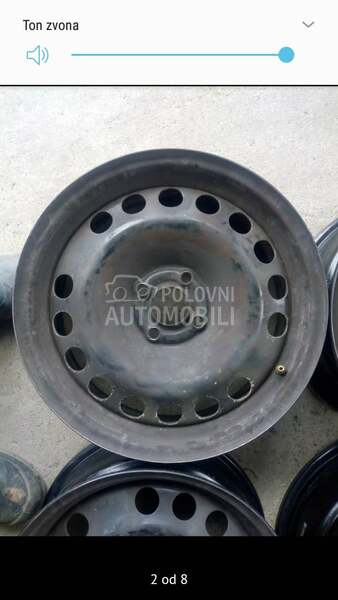 Čelične felne Opel.Fiat 16" 4 x 100