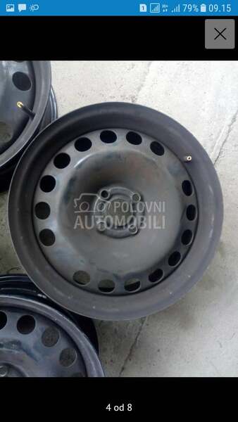 Čelične felne Opel.Fiat 16" 4 x 100