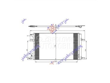 HLADNJAK KLIME za Opel Insignia od 2008. do 2013. god.