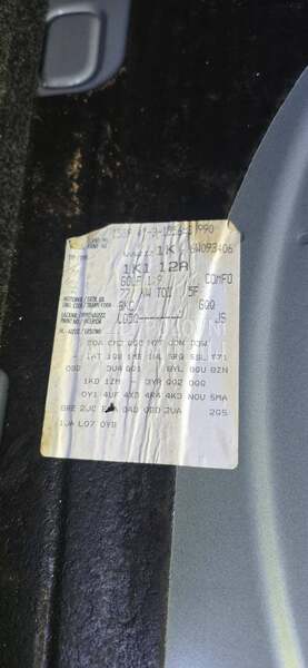 Volkswagen Golf 5 bkc