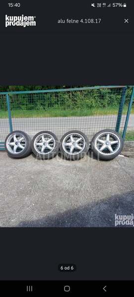 Aluminijumske felne  17" 4 x 108