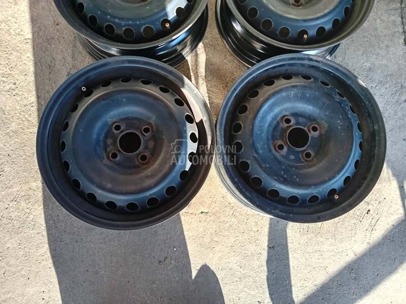 Čelične felne  15" 4 x 100