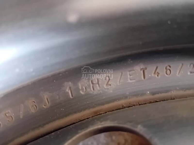 Čelične felne  15" 4 x 100