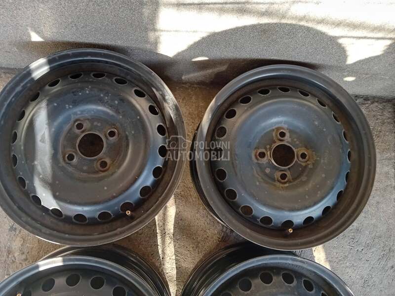 Čelične felne  15" 4 x 100