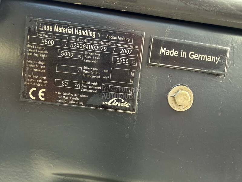 Linde H 50 Triplex