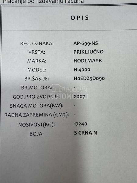 Humbaur Za 2 tegljaca