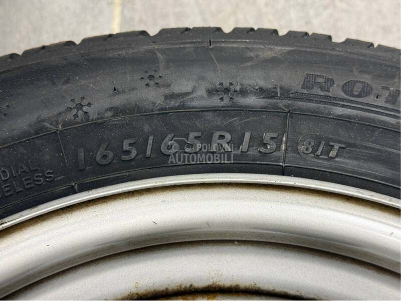 Čelične felne Smart, Twingo 15" 4 x 100