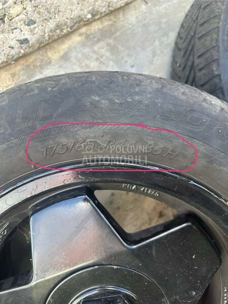 Aluminijumske felne  14" 4 x 98