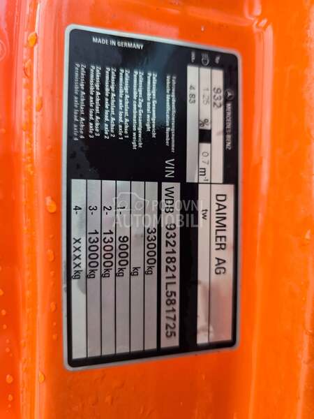 Mercedes Benz Actros 3355 6x6