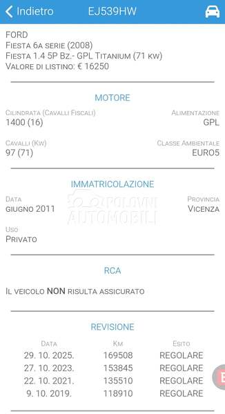 Ford Fiesta 1.4 BZ.GPL TITANIUM