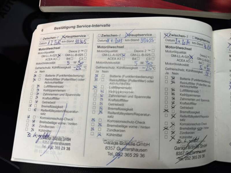 Opel Astra J 1.6B CH