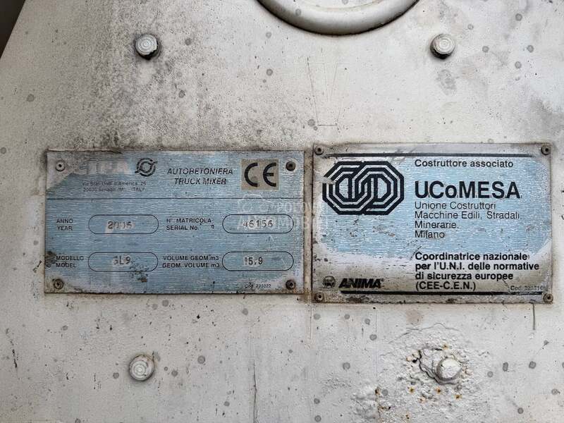 MAN TGA 32.360 Cifa 10 m3