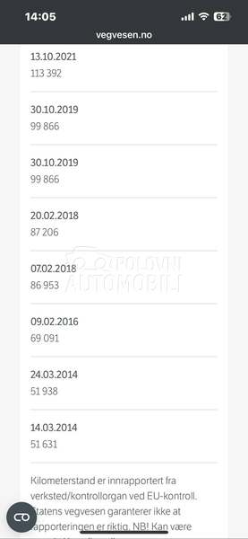 Audi A4 DIODA/ORG.KM