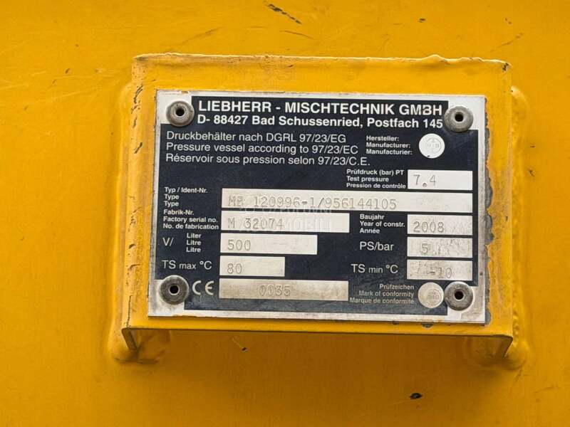 Volvo FM 410 Liebherr 12 m3