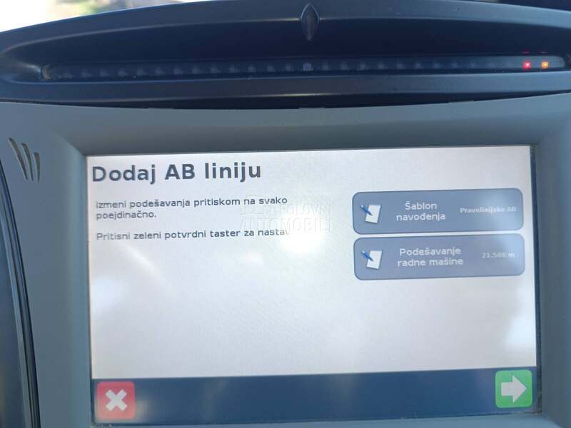 John Deere Trimble CFX 750