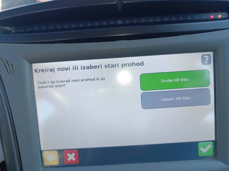 John Deere Trimble CFX 750