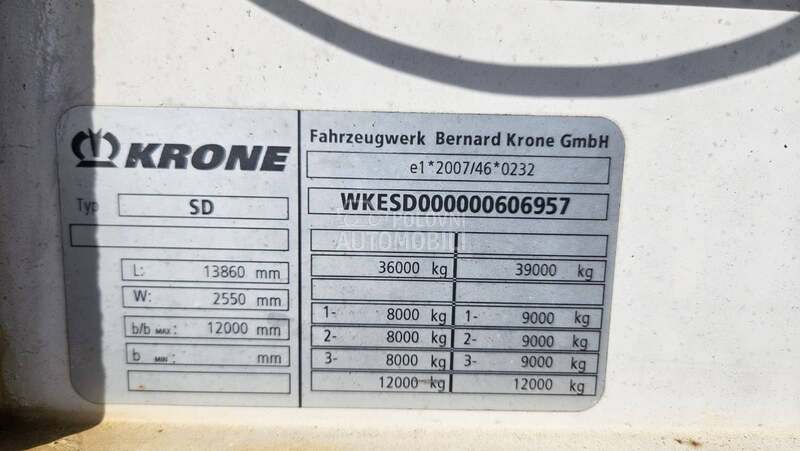 Krone SD PROFI LINER