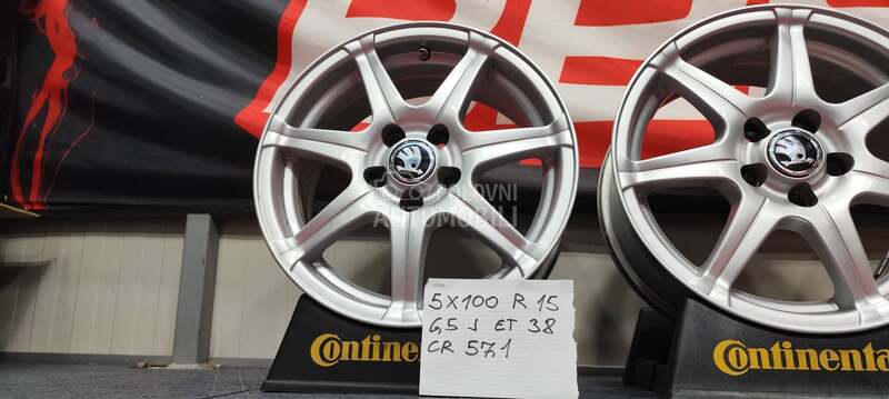 Aluminijumske felne  15" 5 x 100