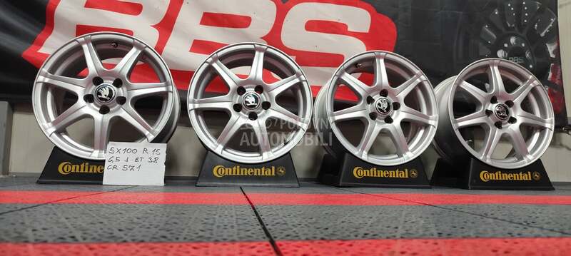 Aluminijumske felne  15" 5 x 100