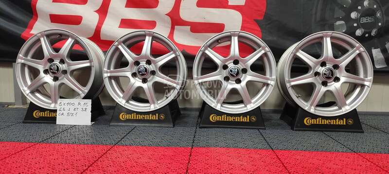 Aluminijumske felne  15" 5 x 100