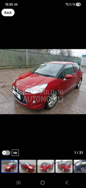 Delovi za Citroen DS3 2013. god.