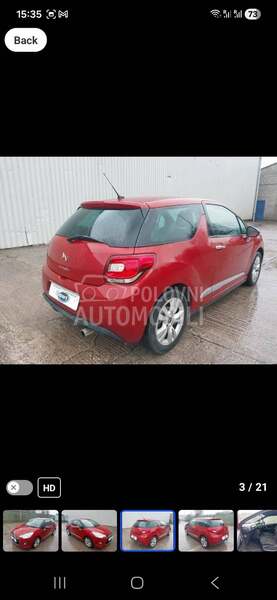 Delovi za Citroen DS3 2013. god.