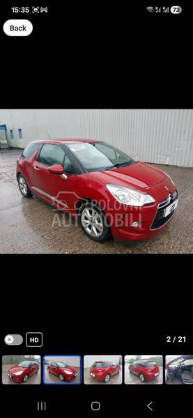 Delovi za Citroen DS3 2013. god.