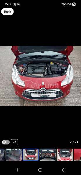 Delovi za Citroen DS3 2013. god.