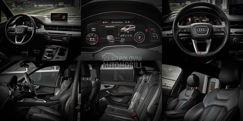 Audi Q7 S BLACK EDIT MATRIX