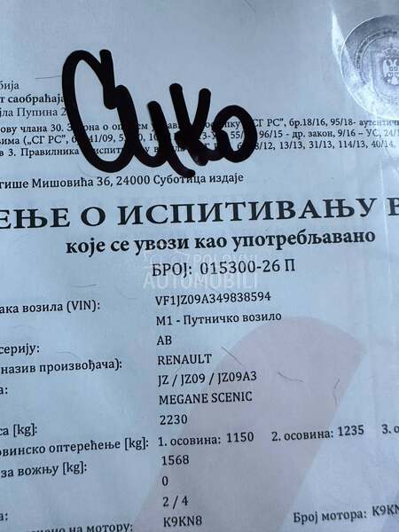 Renault Scenic CH B O S E