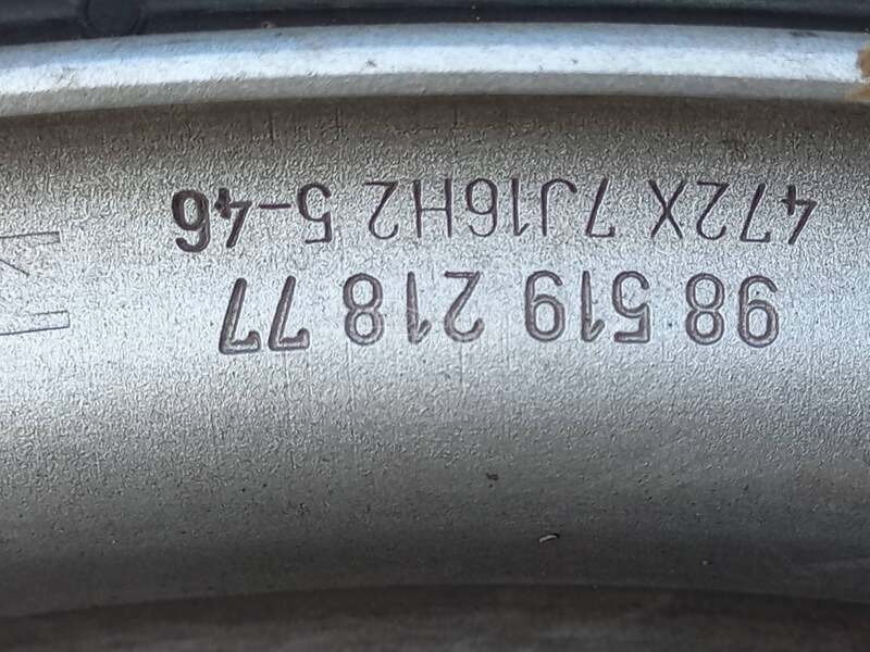 Čelične felne pezo.citroen 16" 5 x 108