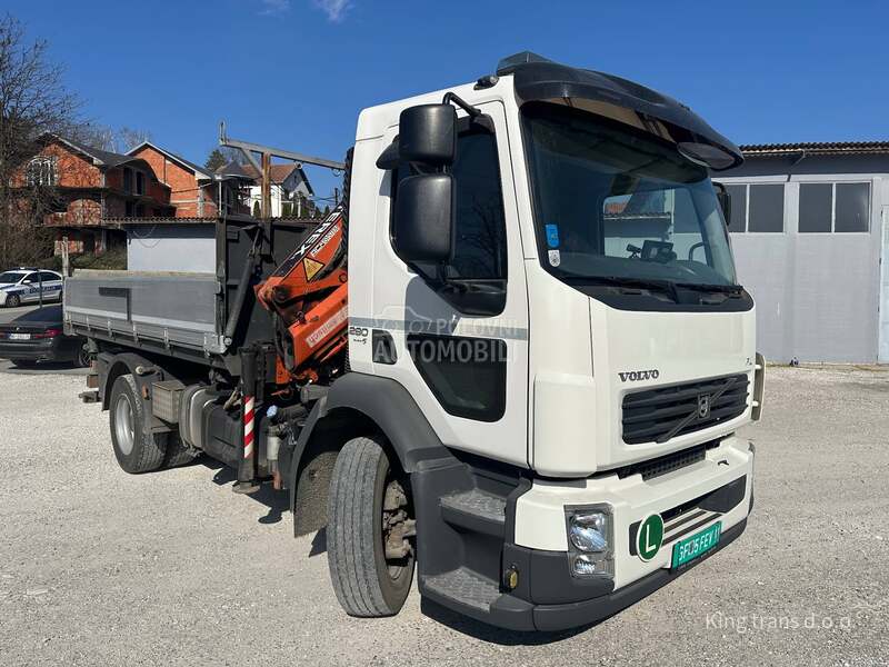 Volvo FL 280 Kiper Kran