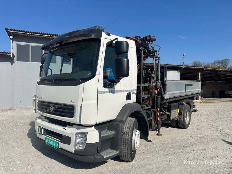 Volvo FL 280 Kiper Kran