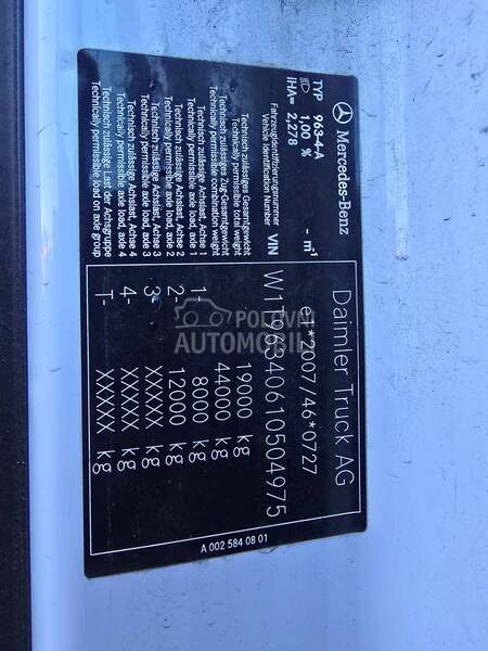 Magirus Deutz Actros 1851 Mega MP5