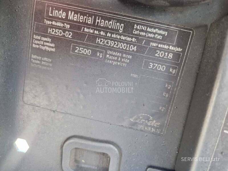 Linde H25D