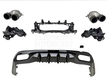 Difuzor AMG E53 W214 za Mercedes Benz Ostalo