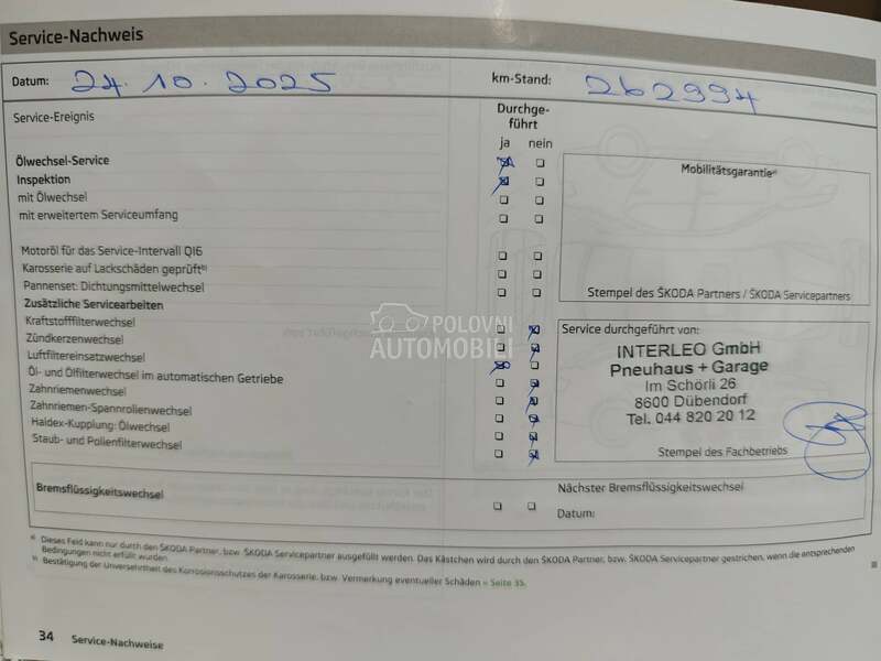 Škoda Octavia 1.6 D Com