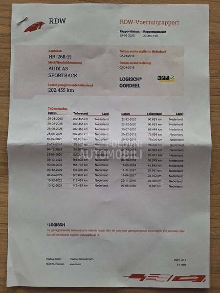 Audi A3 1.6 TDI Ambiente