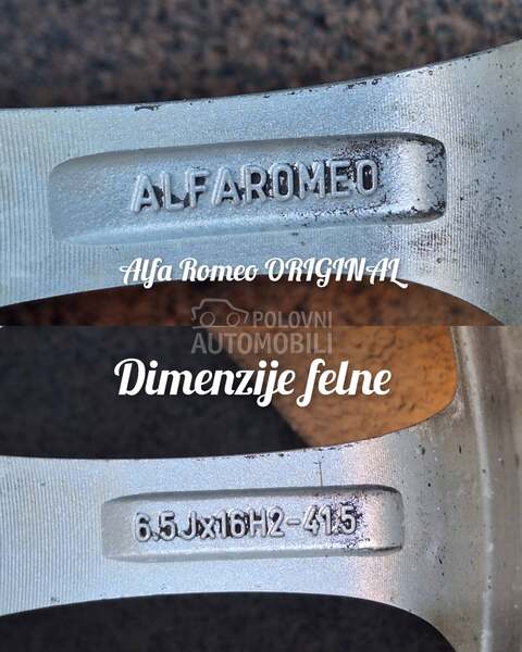 Aluminijumske felne MULTISPOKE 16" 5 x 98