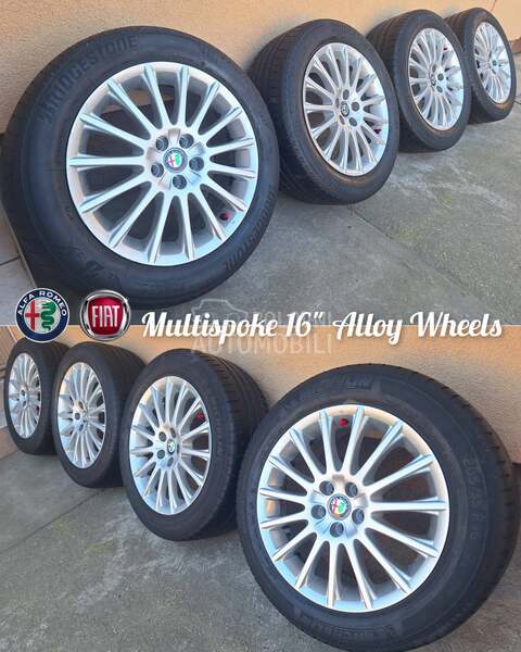 Aluminijumske felne MULTISPOKE 16" 5 x 98