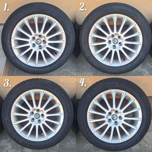 Aluminijumske felne MULTISPOKE 16" 5 x 98