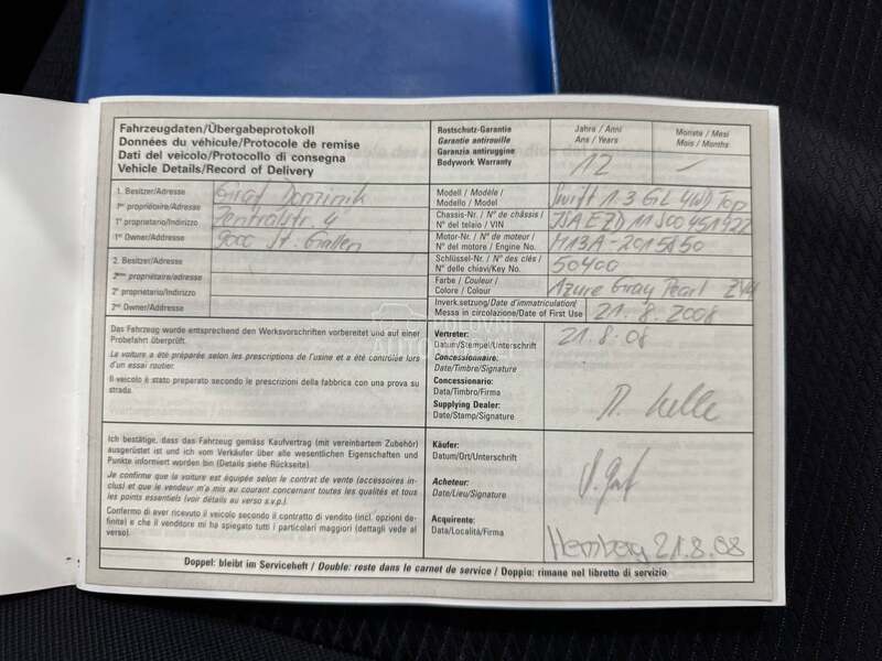 Suzuki Swift 1.3B 4x4 CH