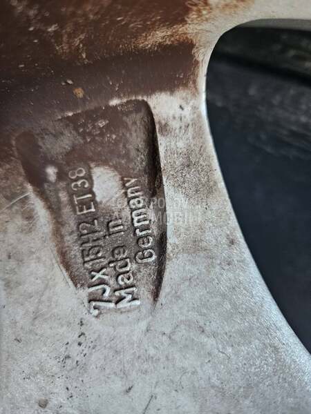 Aluminijumske felne  15" 4 x 100